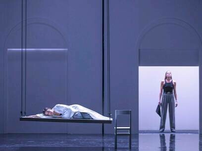 Rappresentazione scenica della rivisitazione di 'Otello' a cura di Andrea Baracco