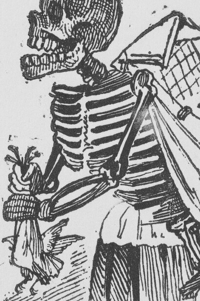 "Madre y niño", José Guadalupe Posada