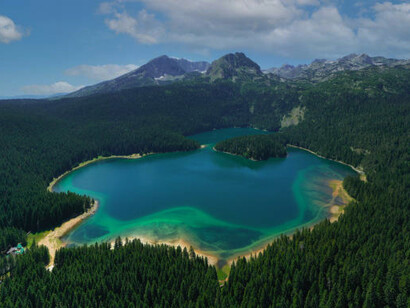 The majestic Durmitor Mountains, a natural gem of Montenegro, captivate visitors with their breathtaking beauty and allure