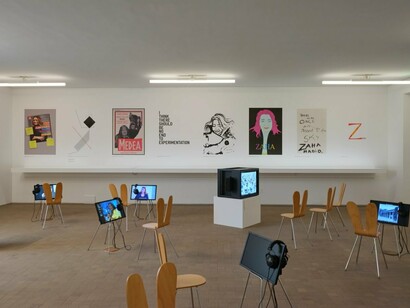 Zaha Hadid, I think there should be no end to experimentation, exhibition view. Courtesy of LUMA Arles