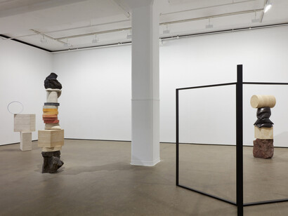 José Dávila, The simple act of positioning, exhibition view. Courtesy of Sean Kelly Gallery