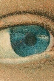 Kinney Bros., Monóculo y ojo-azul (detalle), serie "Jocular Ocular", 1889
