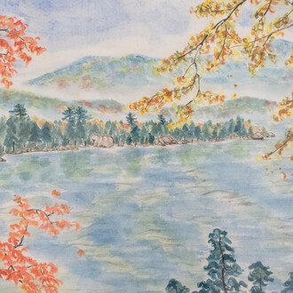 Constance Fong, A joyous nature. Courtesy of Fu Qiumeng Fine Art