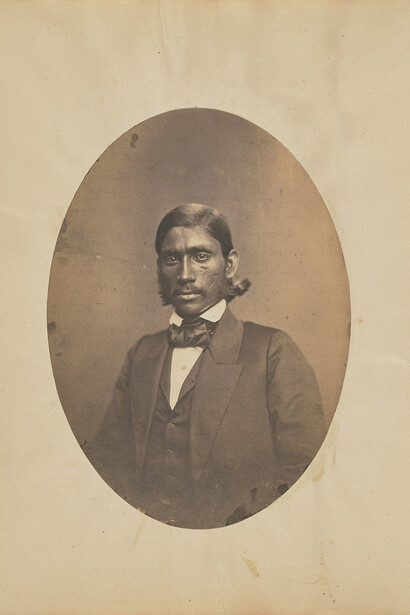 Portrait of a Gentleman in Baltimore, about 1859, Bendann Brothers, salted paper print. The J. Paul Getty Museum, Purchased in part with funds provided by Catherine Glynn Benkaim and Barbara Timmer