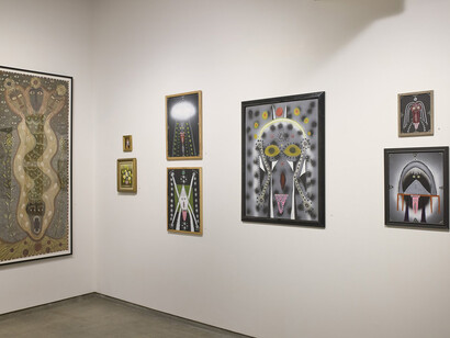 Various artists, Part II of the real surreal: travels in the preternatural, exhibition view. Courtesy of Cavin Morris Gallery 
