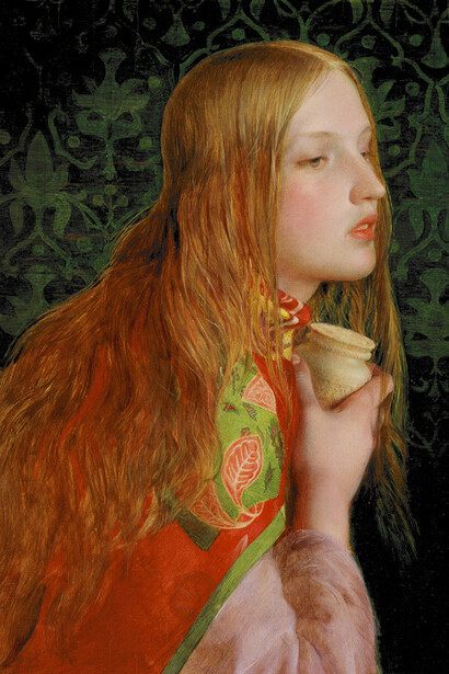 Frederick Sandys, *Mary Magdalene*, c. 1858-60