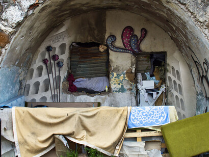 Jorge Conde. “A World-Size House” project. “Aqua Felice V”. Real Academia de España, Rome (Italy) 2016