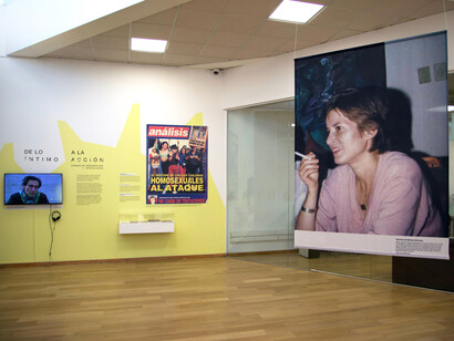 Alegría alegría, vista de exhibición. Cortesía del Museo de la Memoria y los Derechos Humanos