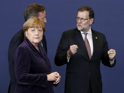 Líderes europeos se interesan por el estado de Rajoy tras ser agredido