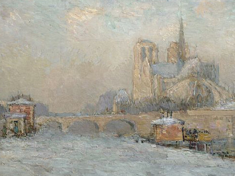 Lebourg, Le quai de la Tournelle 
et Notre-Dame de Paris