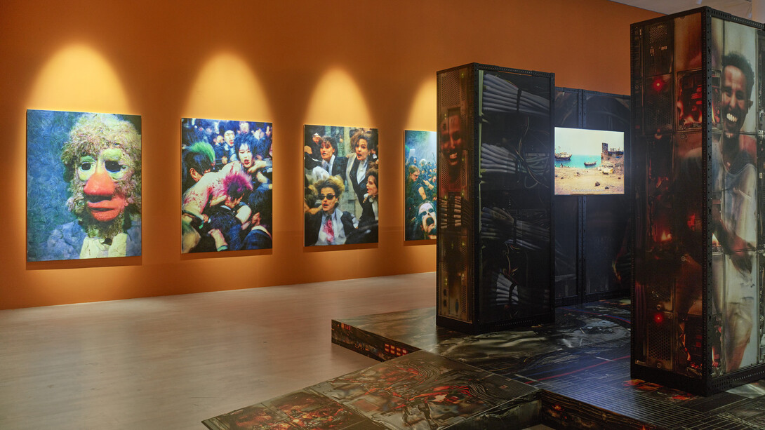 Jon Rafman, Main stream media, exhibition view. Courtesy of Kunstsammlung Nordrhein-Westfalen