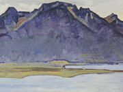 Ferdinand Hodler, Le grammont après la pluie, 1917. Courtesy of Fondation Beyeler