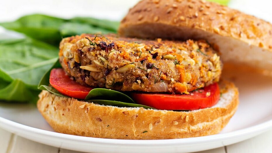 Hamburguesa de lentejas
