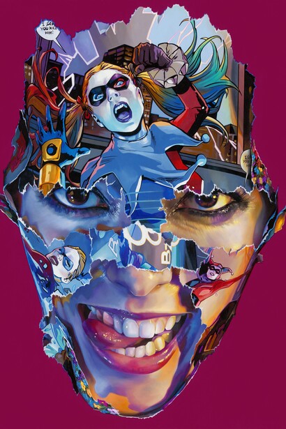  La Cage, un silence musical. 60X48, acrylic on canvas, 2022