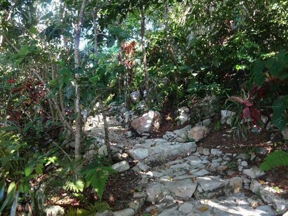 Good Hope Retreat, rocky pathway