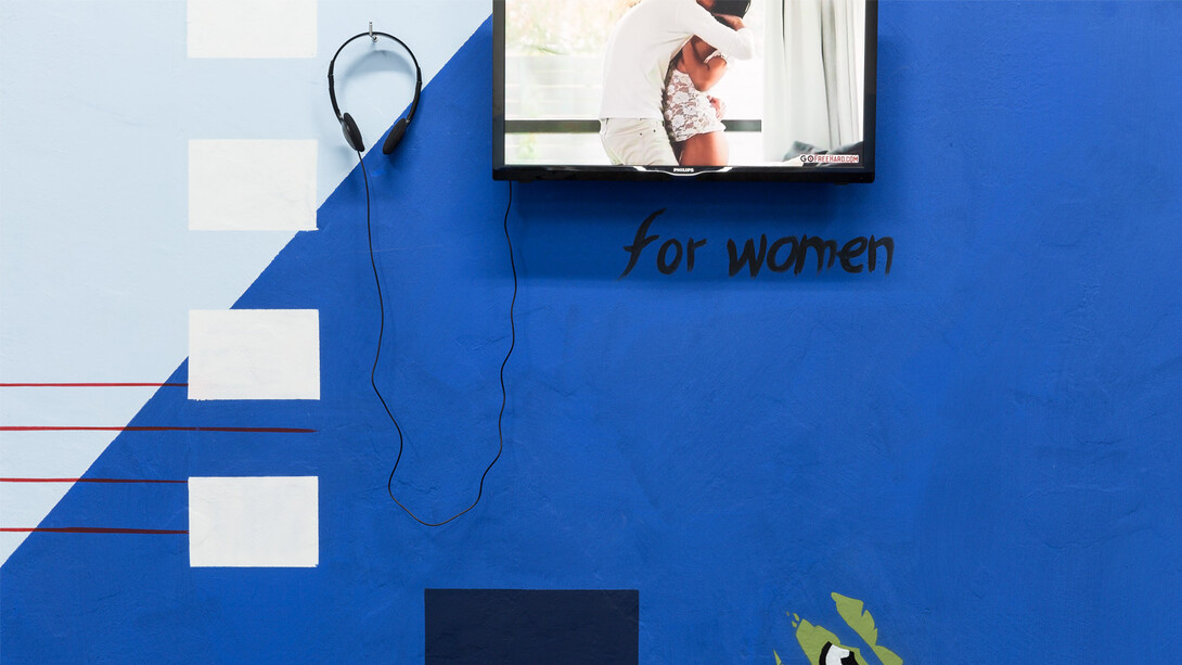 Ann Hirsch - The Unbearable Whiteness of Being (Cuts series) - Exhibition view