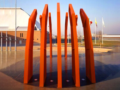 Il Grande Ferro R di Alberto Burri 