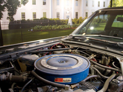 Presidential Limousine. Courtesy of LBJ Presidential Library