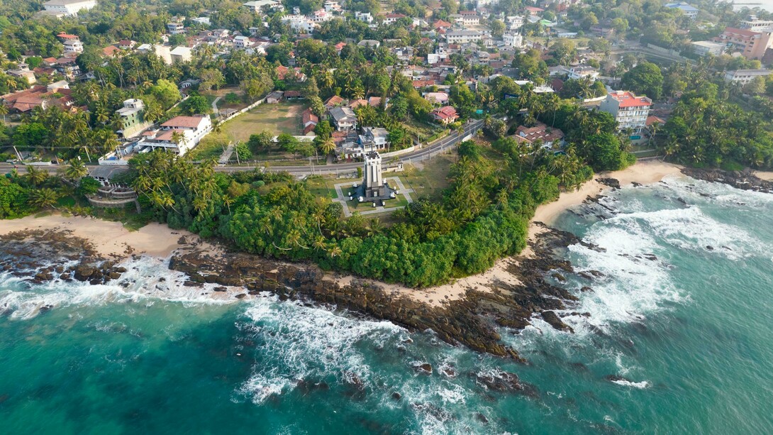 Kandy, CP, Sri Lanka, a beautiful coastal scenery 