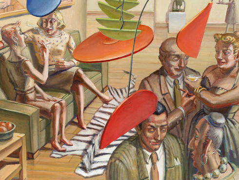 M. Louise Stanley, Good old days, 2014. Courtesy of George Adams Gallery 