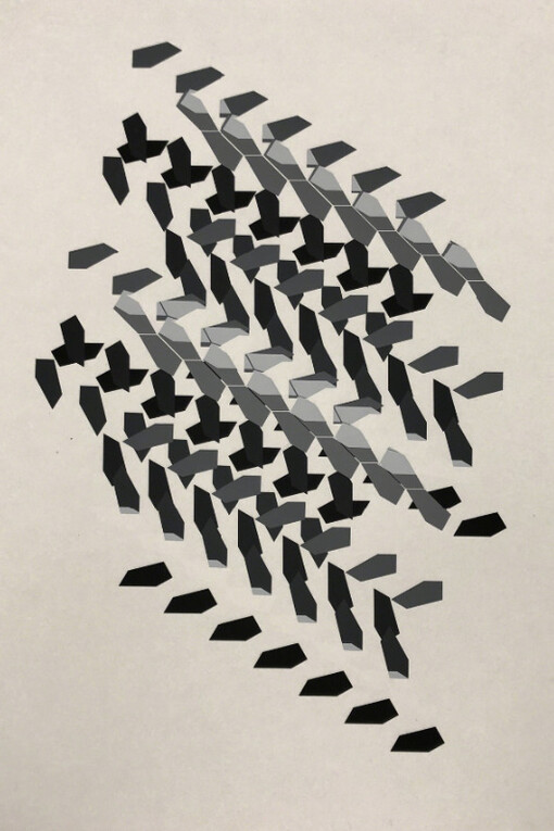 Thin Lines. Courtesy of Galerie Kornfeld