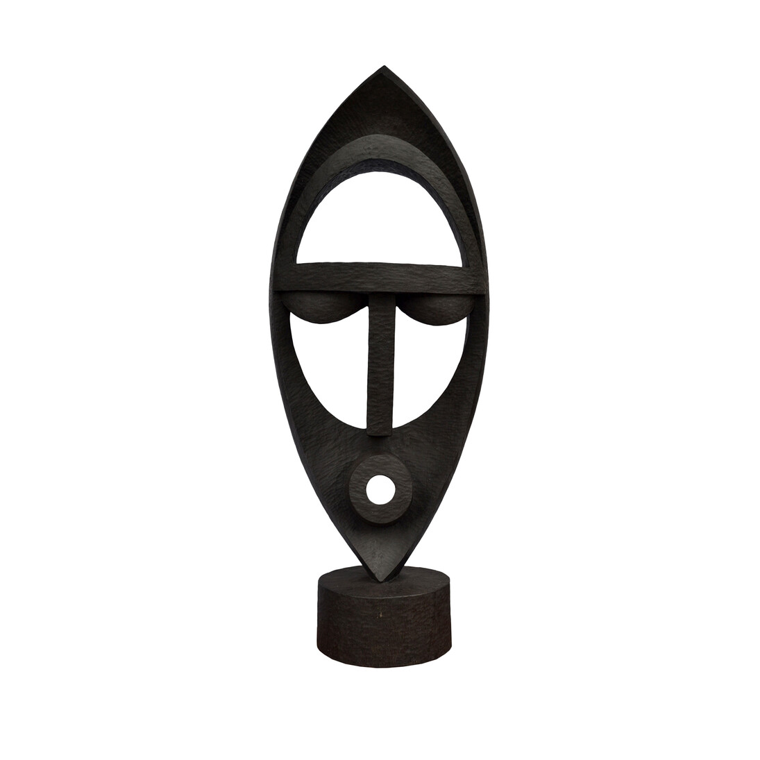 Reuben Ugbine, Masked Face, 2013, 45 in