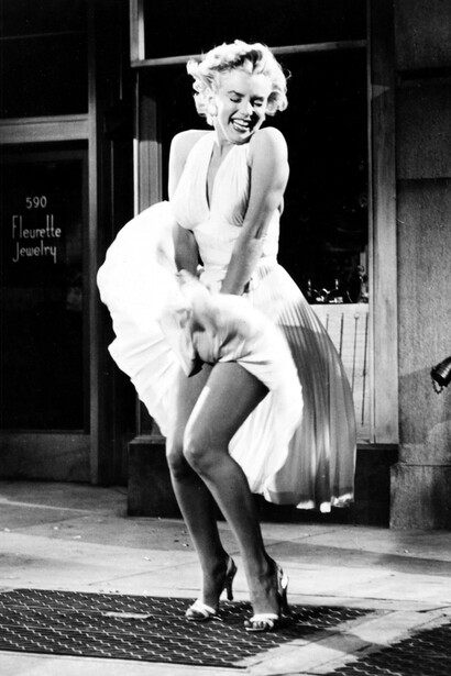 Marilyn Monroe: fotograma de la película de 1955, «The Seven Year Itch» 