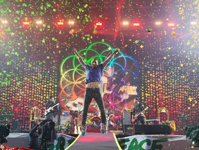 Espetáculo moderno: O show do Coldplay