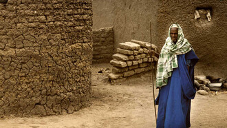 Poblado en Mali
