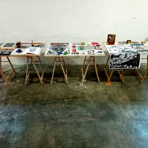 Michael Rotondi, End Hits, installazione, materiali vari. Courtesy of MAC