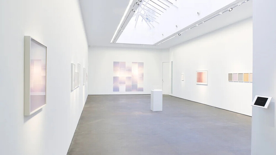 Rachelle Bussières, And the sky will follow, exhibition view. Courtesy of Bigaignon Gallery