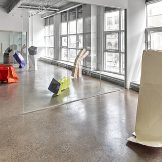 Lina McGinn, Dear John, exhibition view. Courtesy of Europa Gallery