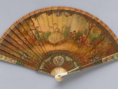 Fans of the Eighteenth Century. Courtesy of De Young Museum