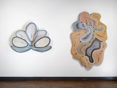 Joana Schneider, Eeuwen, ausstellungsansicht. Mit freundlicher genehmigung des König Telegraphenamts