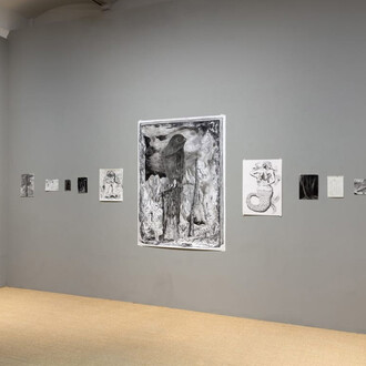 Jeff Olsson, Palace of the forest, exhibition view. Courtesy of Galleri Magnus Karlsson