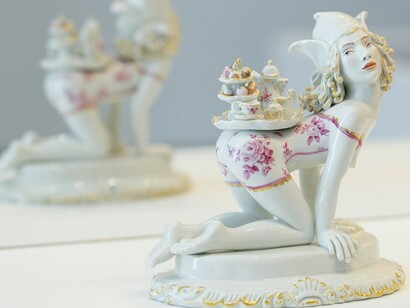 Chris Antemann: Forbidden Fruit, Exhibition view. Courtesy of MAD Museum