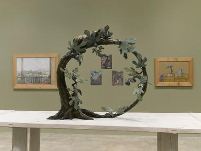 Setsuko, Kingdom of cats, exhibition view. Courtesy of Gagosian