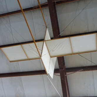 Chanute-Type Glider 1896. Courtesy of British Columbia Aviation Museum