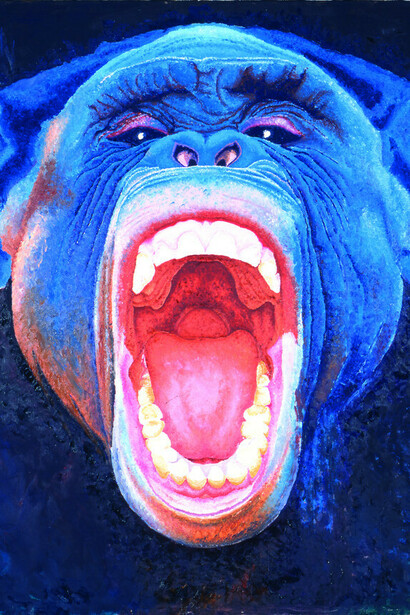 Simona Liberati, Liberation, oil on canvas, cm 120x100