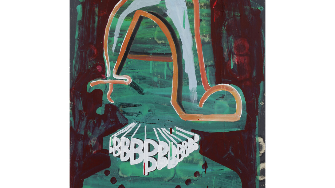 Laurence Owen, AB3, oil on canvas, 72 x 57 cm, 2014