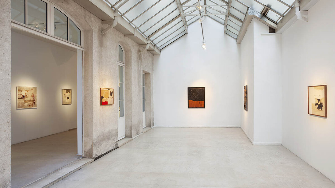Alberto Burri. Courtesy of Tornabuoni Art Gallery