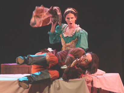 Día del estreno de 'El villano en su rincón' en la Asociación Humboldt en Caracas, Venezuela (Foto de Bernardo Suárez)