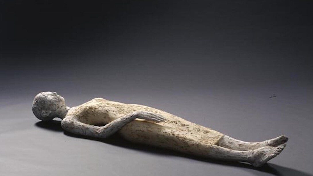 Walter Moroder, "Peteda ju", legno di cirmolo, colori acrilici, argilla, calce, colla, segatura, 2013, Collezione privata