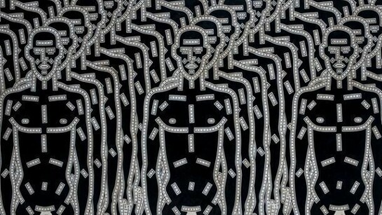 Marco Catellani, Senza titolo, 2011, acrilico su tela, 140 x 200 cm
