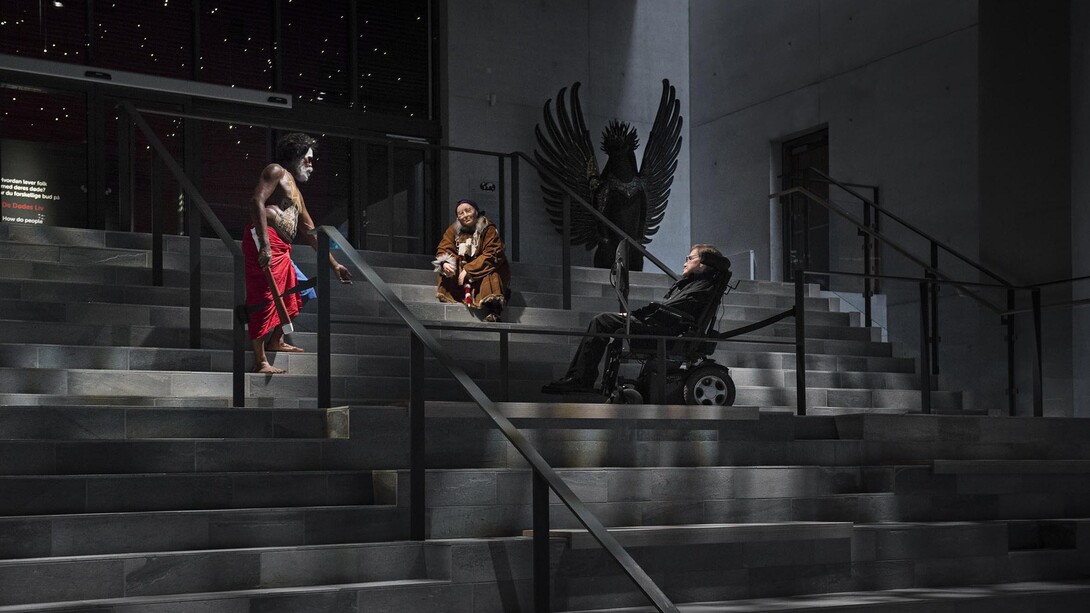 Meet the family, exhibition view. Courtesy of Moesgaard Museum