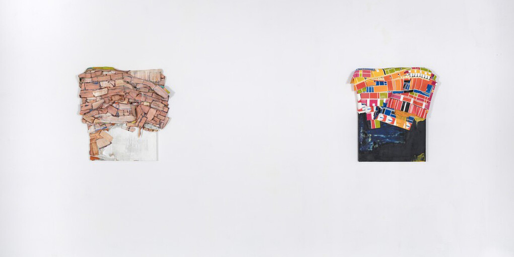 Leslie Wayne, Exhibition view. Courtesy of Jack Shainman Gallery