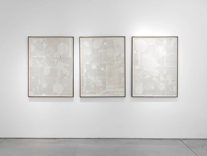 Macarena Rojas Osterling, In the whitewater, exhibition view. Courtesy of Praxis