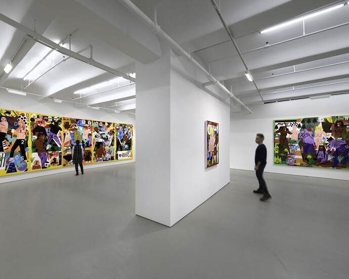 Nina Chanel Abney. Courtesy of Jack Shainman Gallery