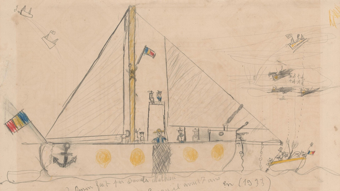 Repurposed. Creative reuse in the library collection, artwork in exhibition. Courtesy of Museums of History NSW