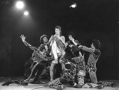 Mick Rock, Bowie #5. Courtesy of The Music Photo Gallery